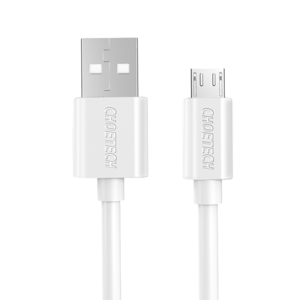 Choetech USB-A to Micro USB cable ,White